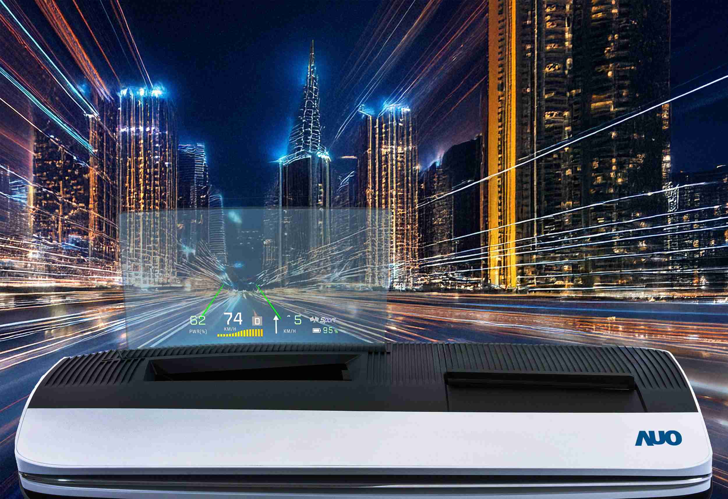 蓝狮在线推出13吋Micro LED抬头显示器，，，提供高入眼亮度、、高色彩饱和度的显示质量，，，在阳光下或黑暗中都清晰可见，，，并利用Micro LED模块体积小的优势，，，解决车用空间有限的痛点